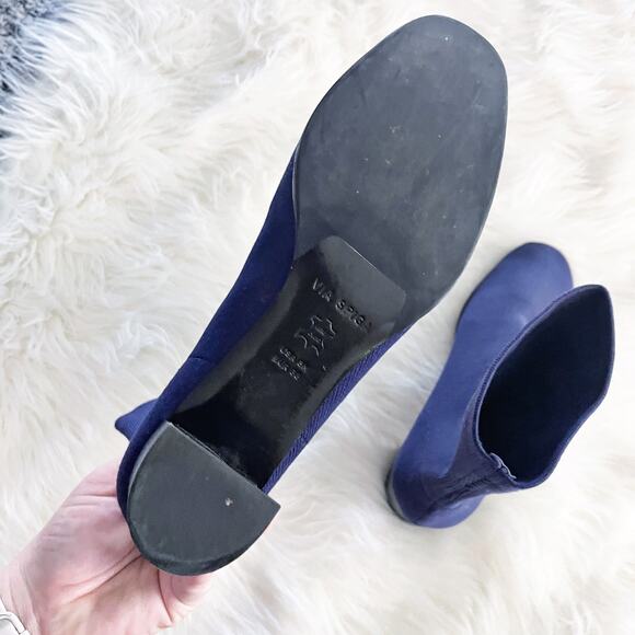 Via Spiga Verena Stretch Knit Sock Booties - Picture 9 of 10